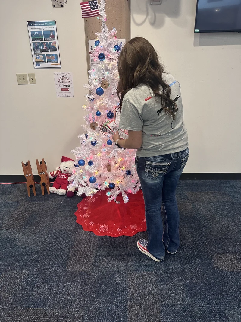 Angel Tree Setup HQBN 2025