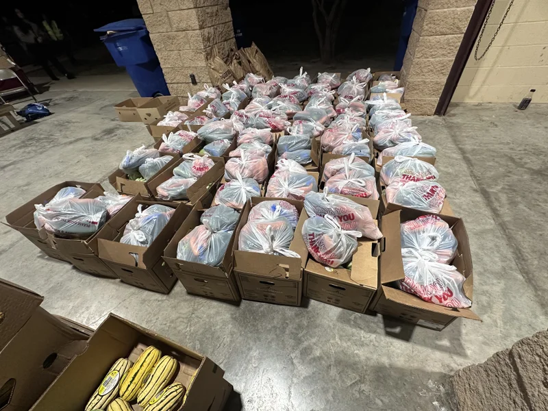 Dec Market with a Mission Food Bank