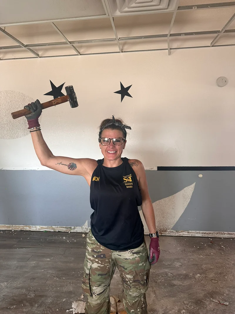 Extreme Cheer demo from damages F2 Tornado our fearless leader