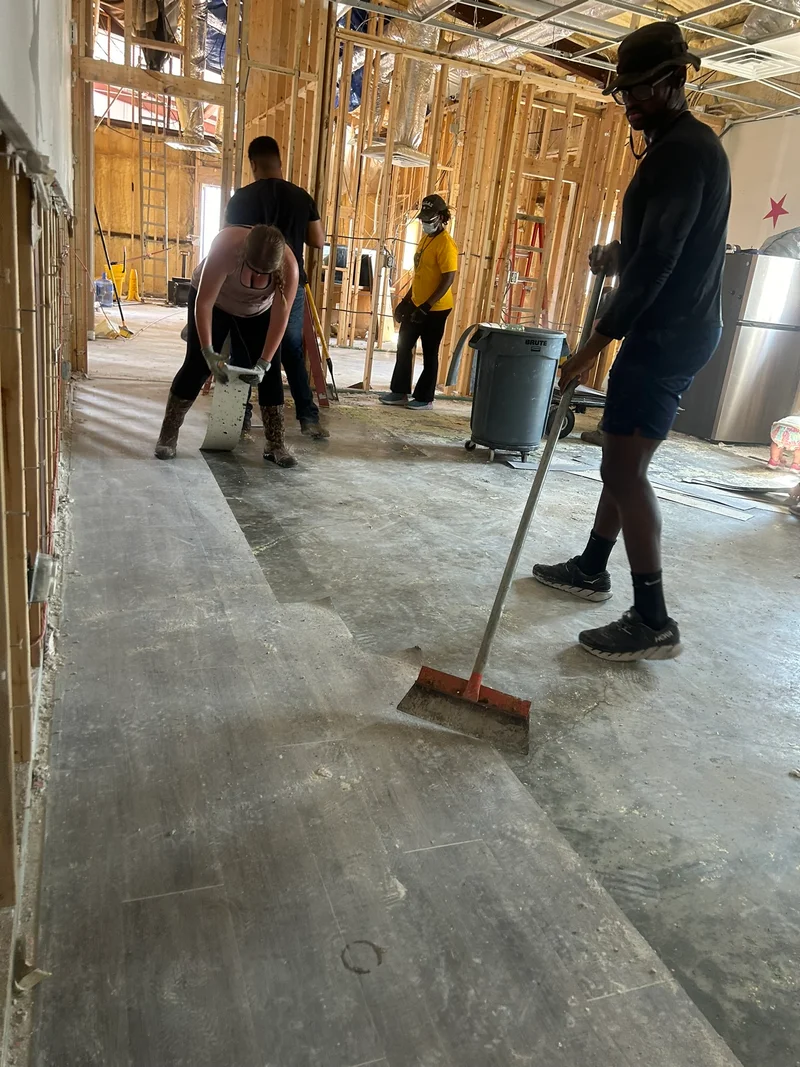 Extreme Cheer demo from damages F2 Tornado12