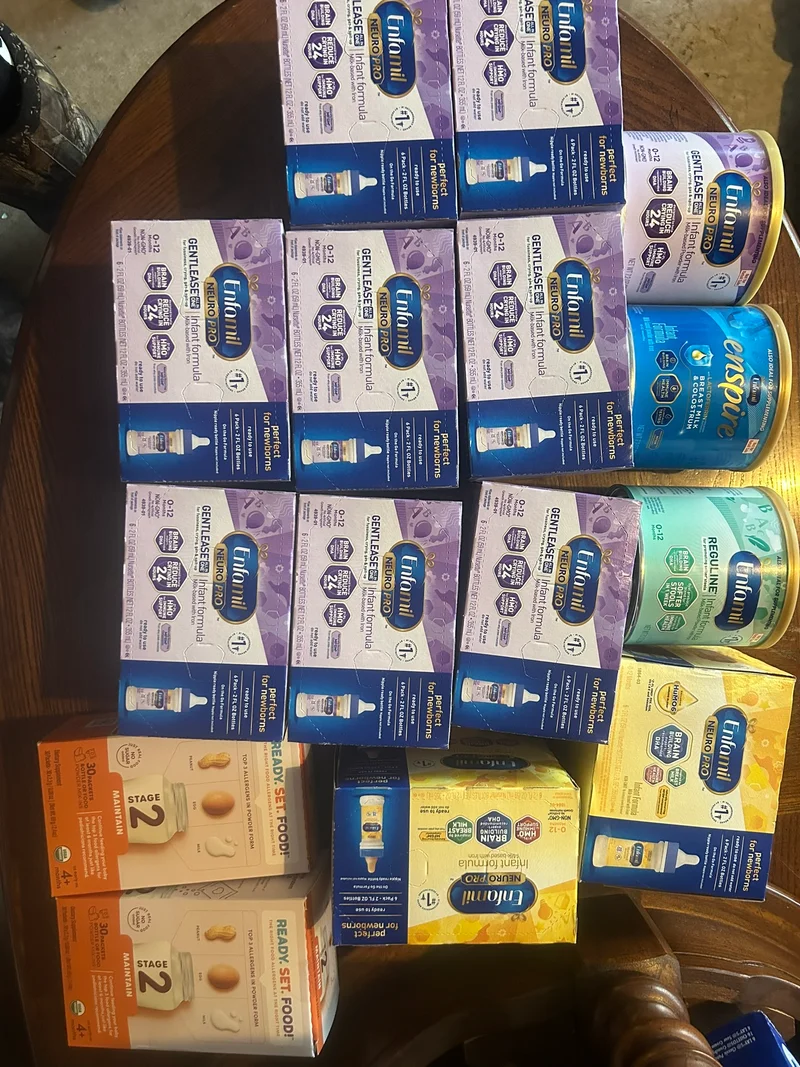 Formula donation for disaster relief victims