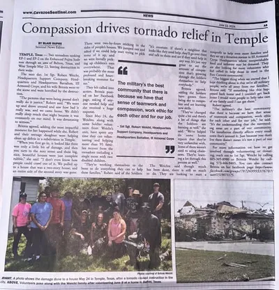 Fort Cavazos / Hood Sentinel Coverage