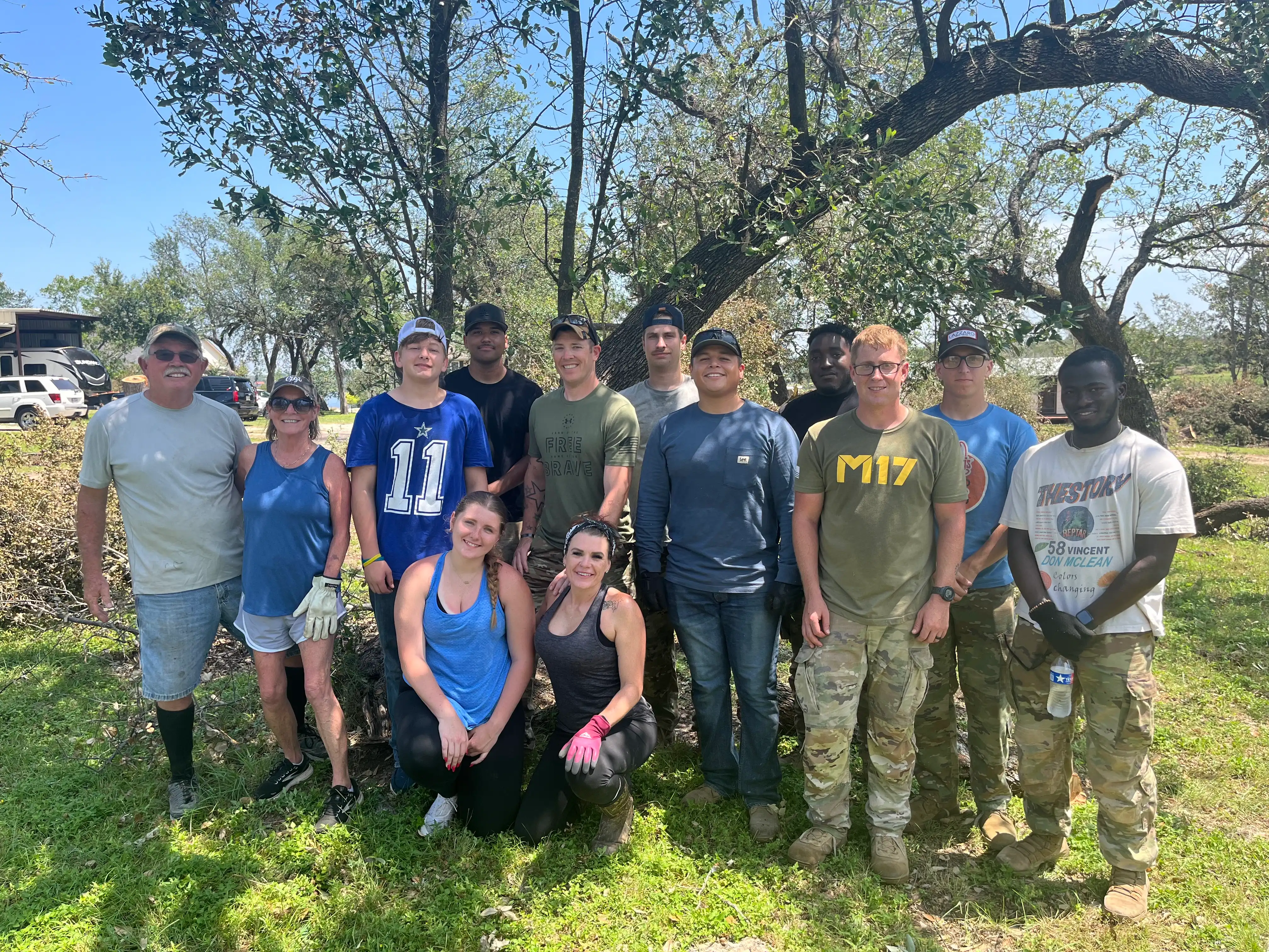 GTC United team serving the community