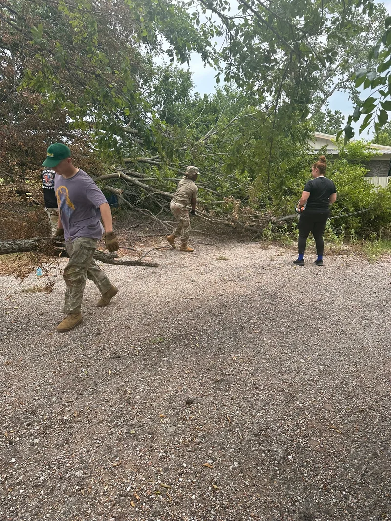 GTC CommunityCleanup tornadorelief Temple