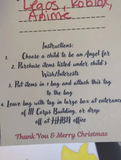 Holiday Mission - Fundraising for Military Families