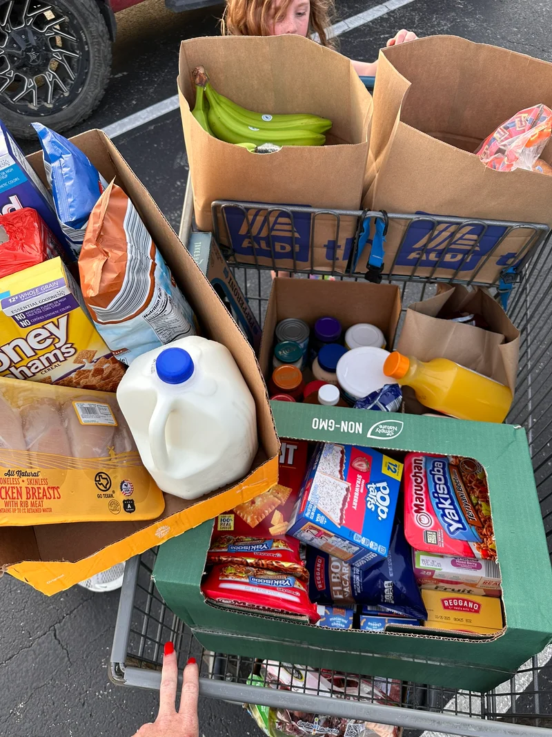 Groceries provided tornadorelief2