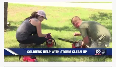 KWTX News Interview: Tornado Relief Efforts
