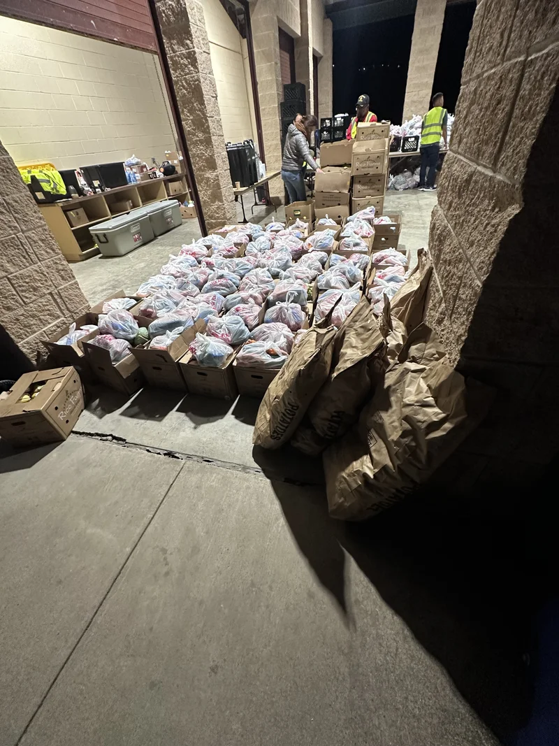 Market with a Mission December Food Bank