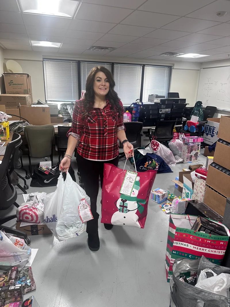 Organizing Christmas Gifts for Mil kids