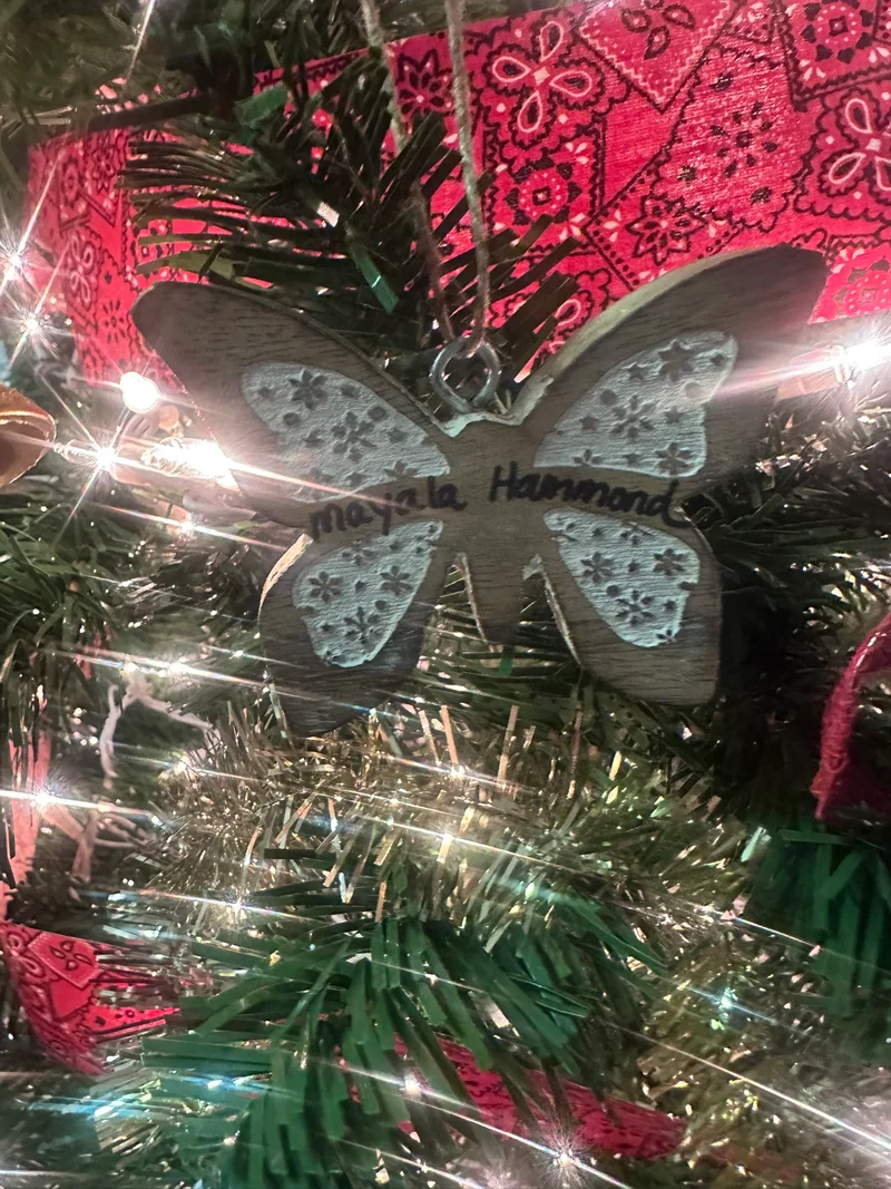 Remembrance Tree  in Rememberence of SC residents who lost their lives during the floods  Hammond