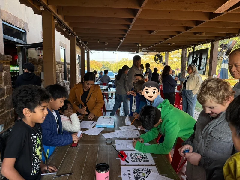 Steiner Ranch Elem School Partnership with Ninja Dlers Team