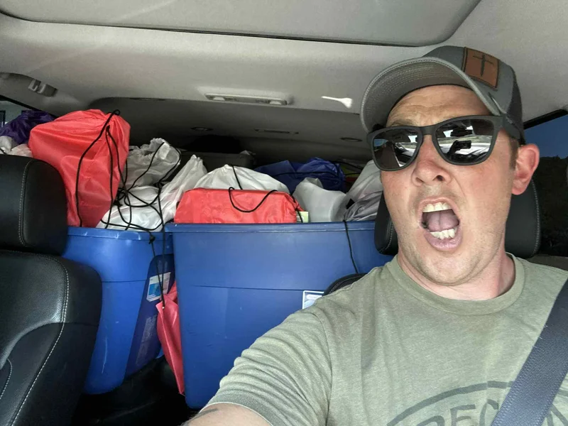 TXfloods DisasterRelief BlessingBags pickup TheBlessingProject