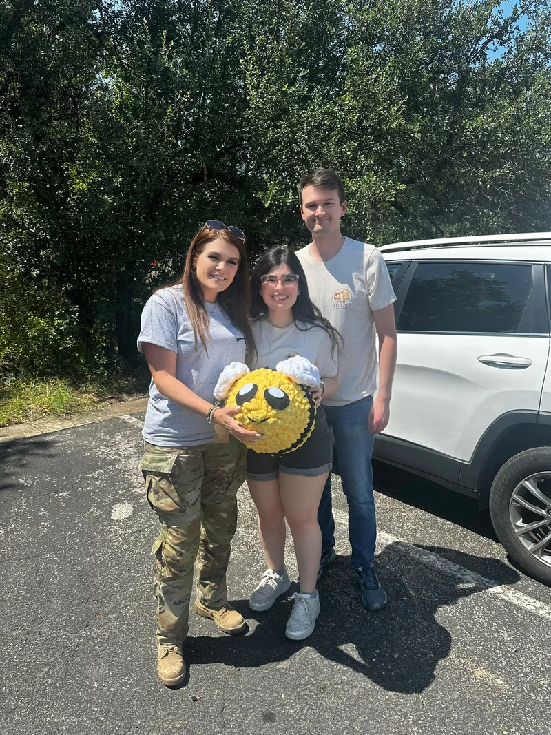 TXfloods SandyCreek ToyDrive DisasterRelief AstitchOfKindness Partnership