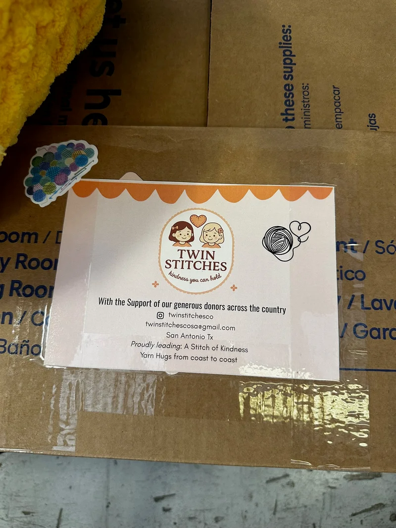 TXfloods SandyCreek ToyDrive DisasterRelief AstitchOfKindness Partnership5