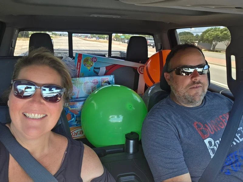 TXfloods SandyCreek ToyDrive DisasterRelief LocalVolunteers TheHrabal