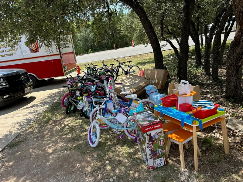 TXfloods SandyCreek ToyDrive DisasterRelief bikeblessings3