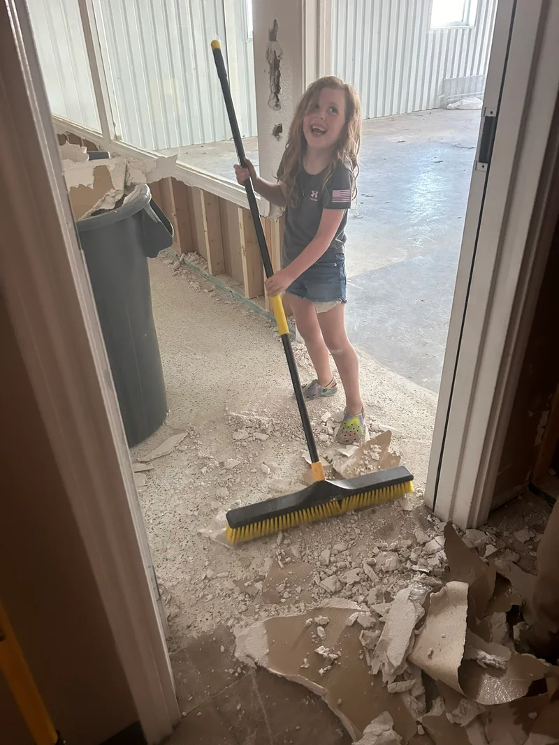 Teaching our kids to serve others just because cleanup extreme tornado