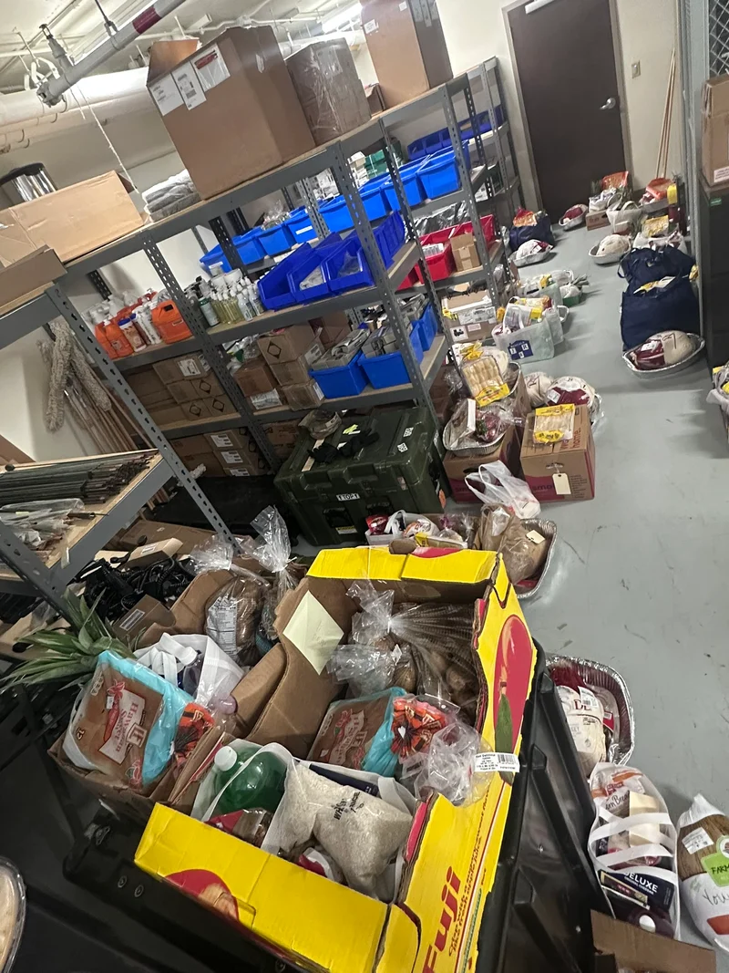 Thanksgiving Baskets for Mil families